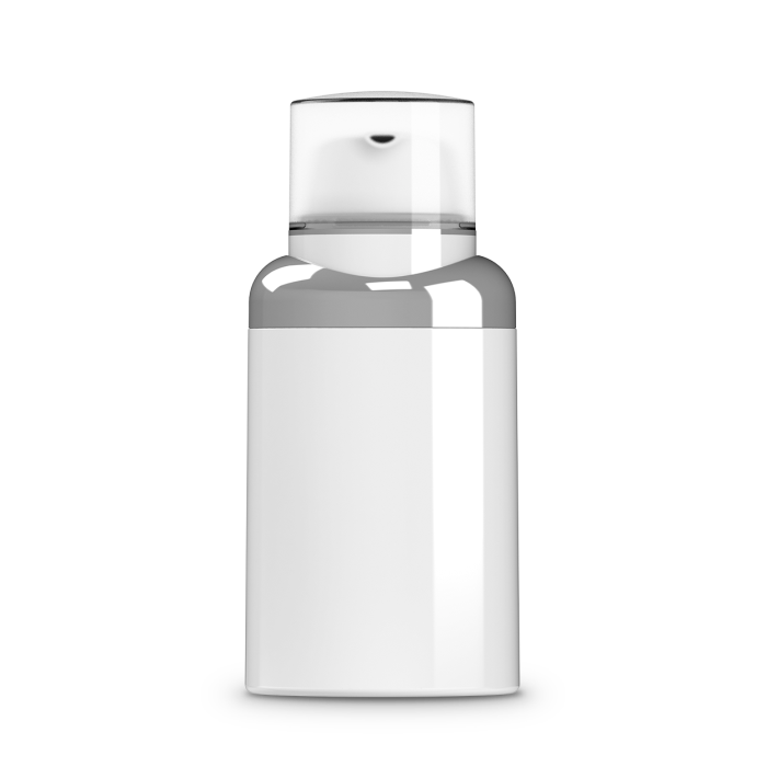 Magic Oval 50ml top filled with shoulder